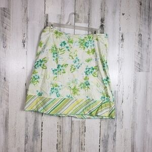 3/$15 heart soul green yellow skirt juniors size 13